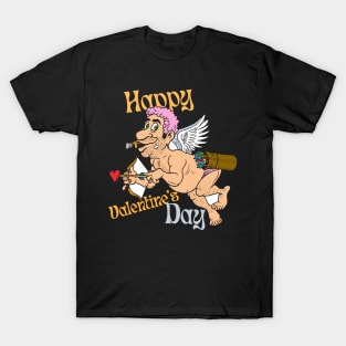 valentines day funny cupid goofy popular trends T-Shirt